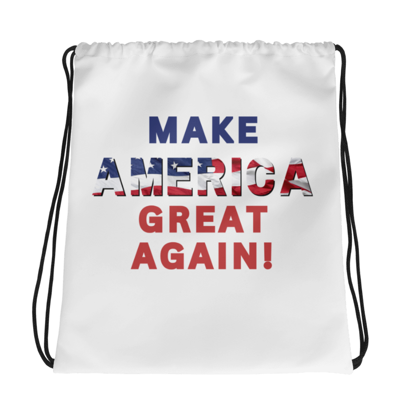 Make America Drawstring Bag