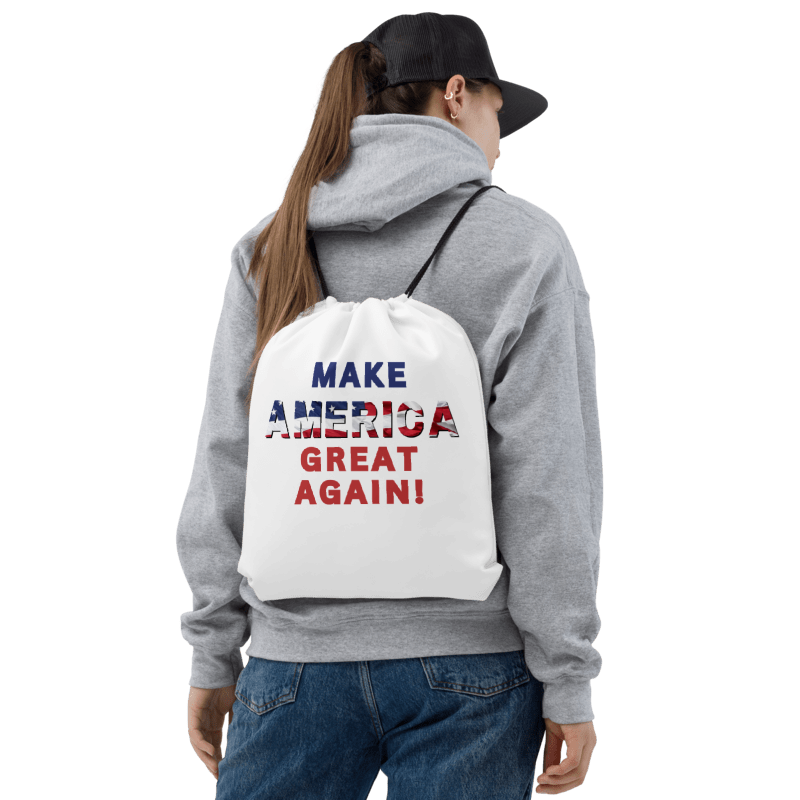 Make America Drawstring Bag